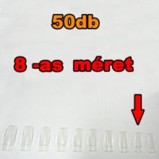 Ultra Form Átlátszó tip 50db méret: 8