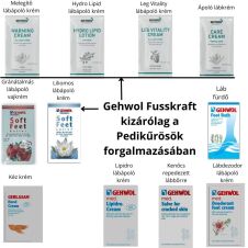 Gehwol Fusskraft - Soft Feet - med termékminták