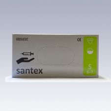 Gumikesztyű Santex 100db Méret: S