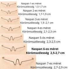 Naspan körömszabályzó 6-os méret 1 db