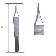 Anatómiai csipesz 12 cm  Adson