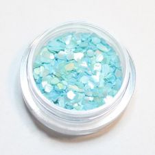 Törtkagyló világos kék