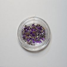 Strasszkõ Csillag LILA 2