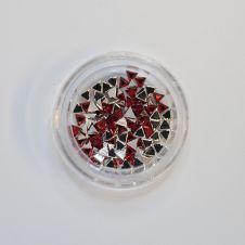 Strasszkõ Háromszög PIROS