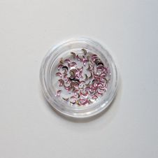 Strasszkõ Félhold PINK 1